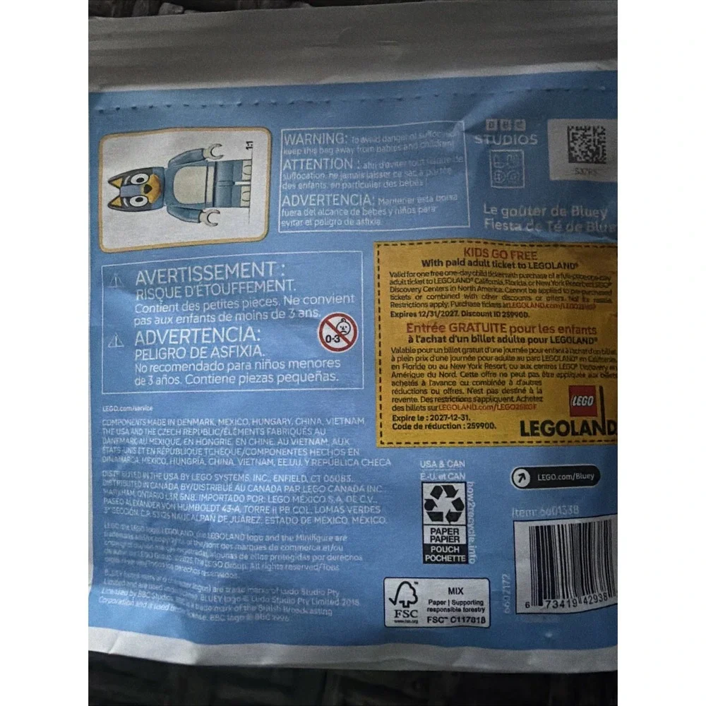 Lego bluey tea